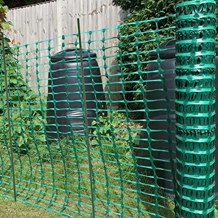 A Green Chain Link Fence