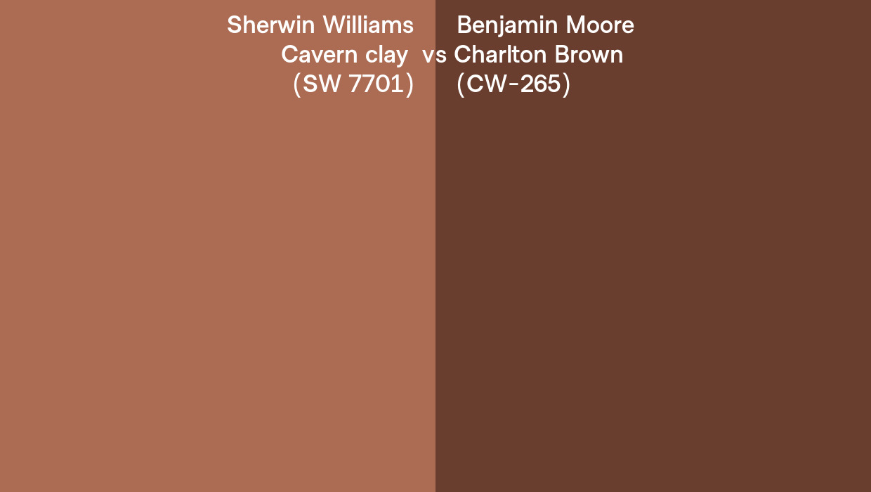 Canyon Clay, Sherwin Williams