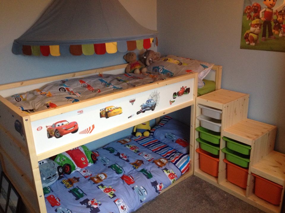 Child Bed with Trofast Ikea Hack