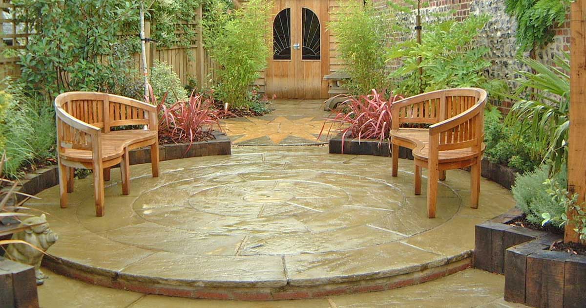 Circular Paver Patios