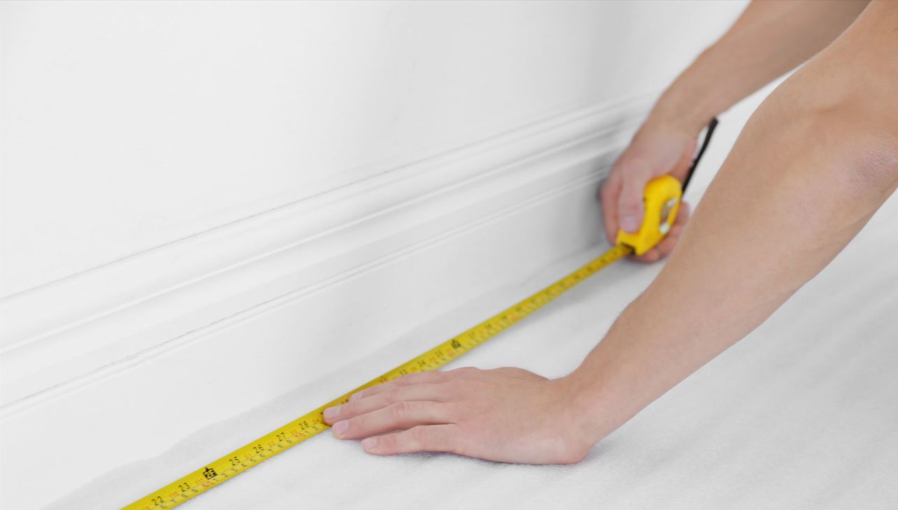 Cut and Measure the Beadboard Panels