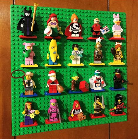 Display Unit Made from Lego Baseplates