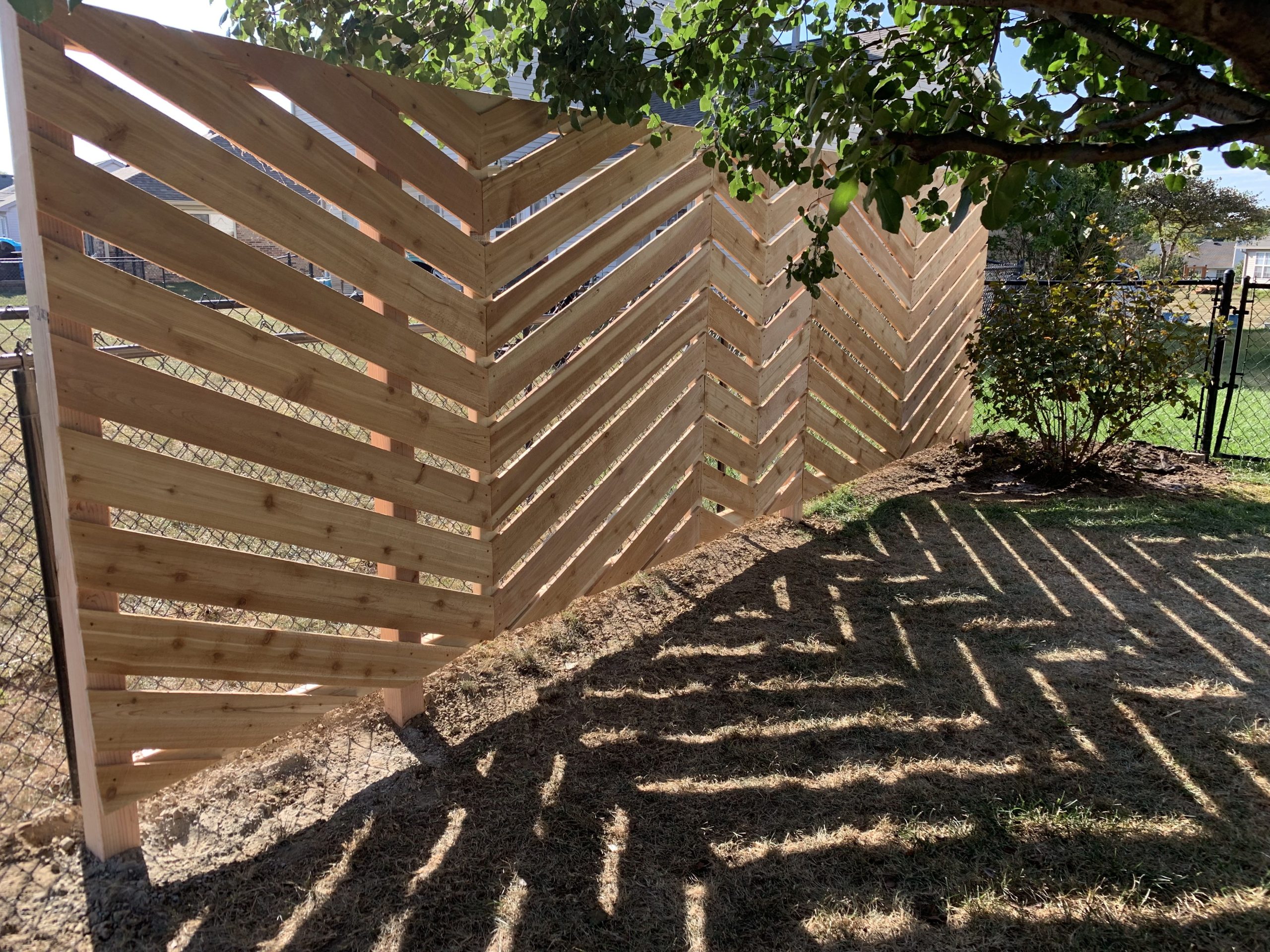 Herringbone Fence