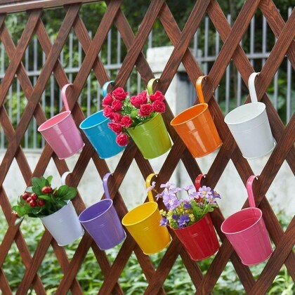 Pot Railing Planters