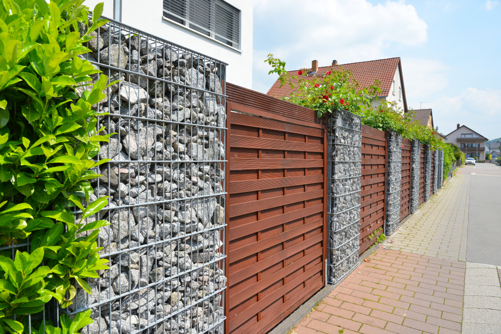 Replace the Slats with Gabion Baskets