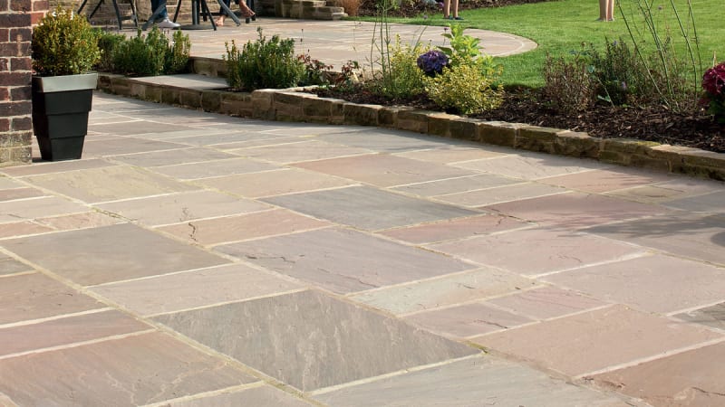 Sandstone Paver Patio