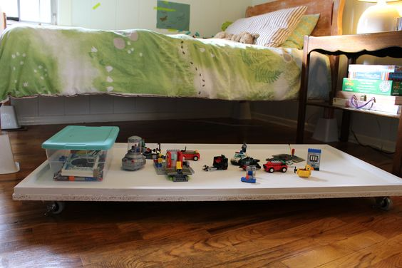 Under Bed Lego Display Board