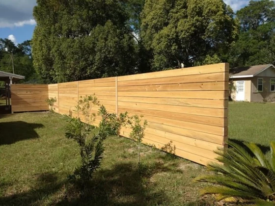 Modern Horizontal Fence Ideas for Your Yard