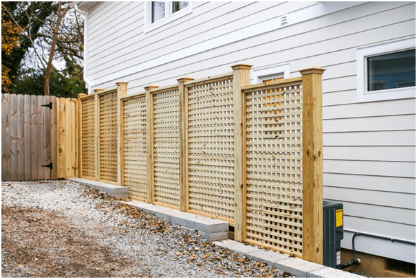 A Lattice Fence