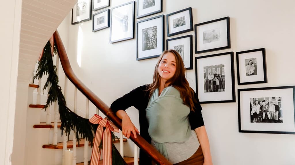 Art Gallery on the Staircase Wall