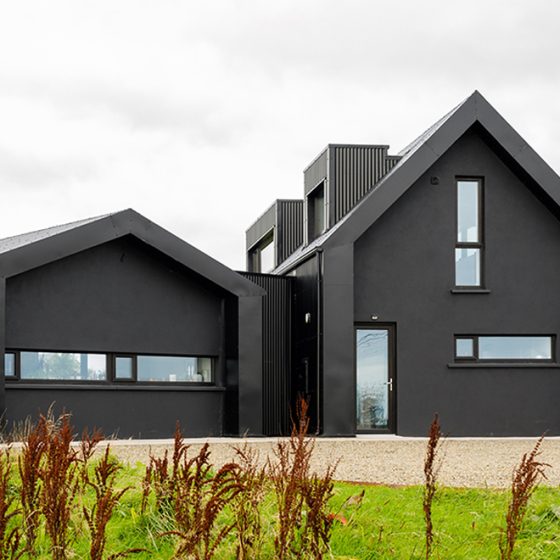 25 Striking Black and White House Exterior Ideas You Must See - EdgeFurnish