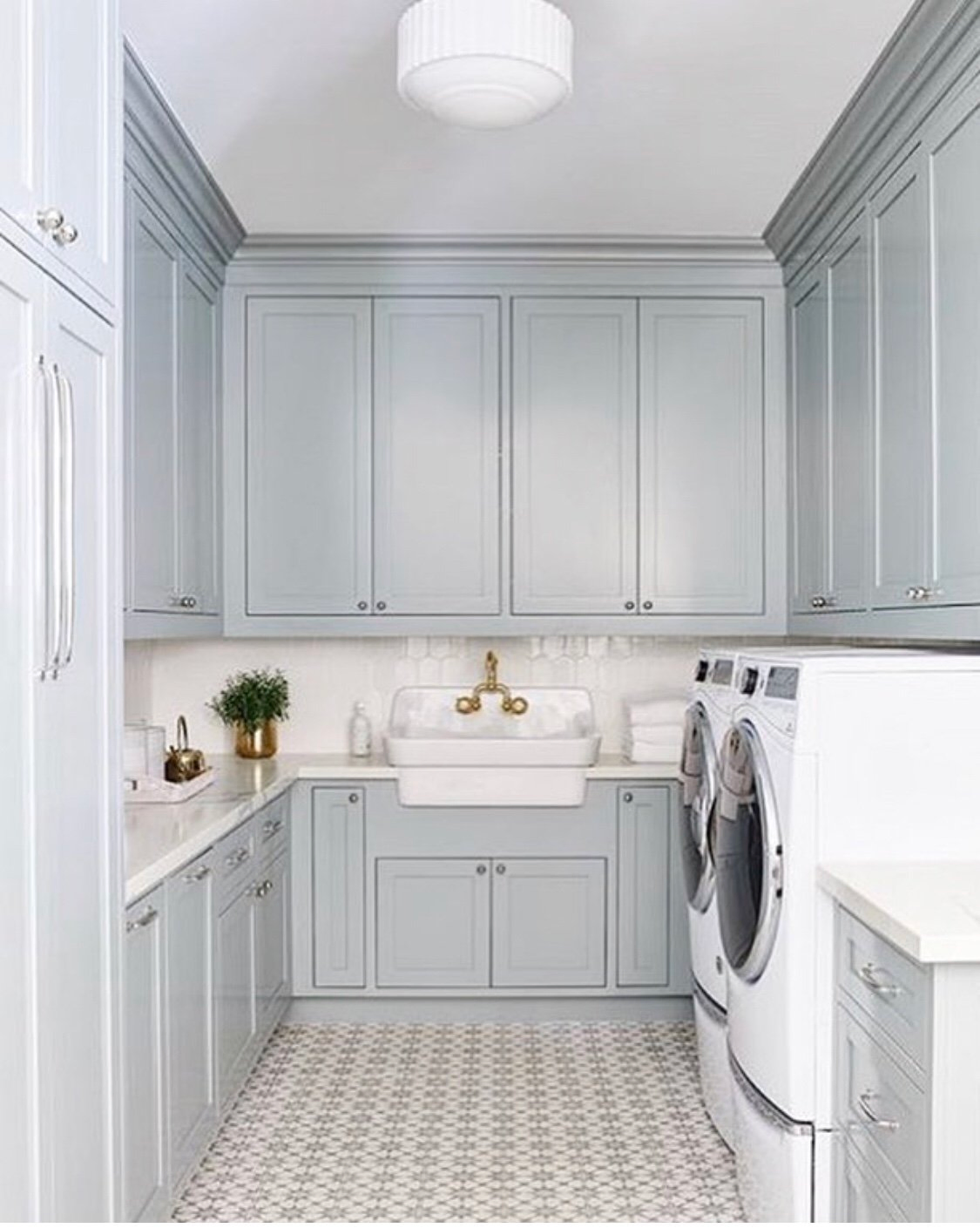 Cabinets in The Laundry Room