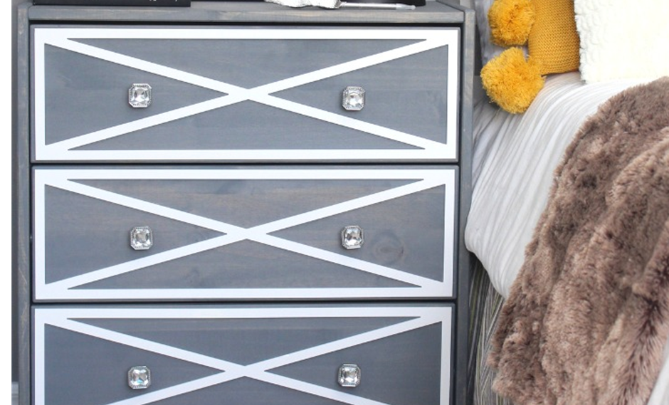 DIY Barn Door Dresser