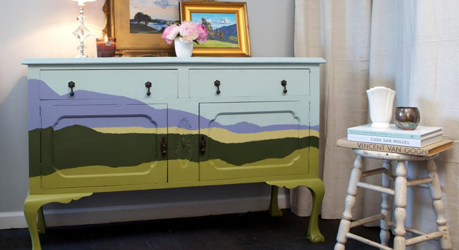 DIY Dressers with Artwork