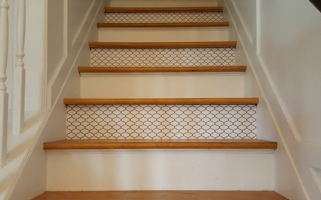 DIY Modern Stair Treads & Risers