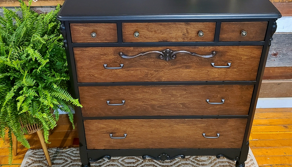 DIY Rustic-Styled Dresser