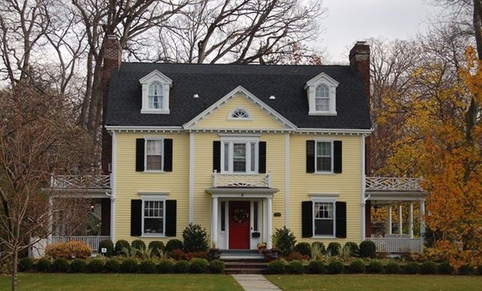 Exterior Paint Color Scheme with Base Colors