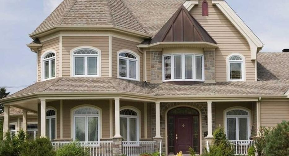 Exterior Paint Color Scheme with Beige