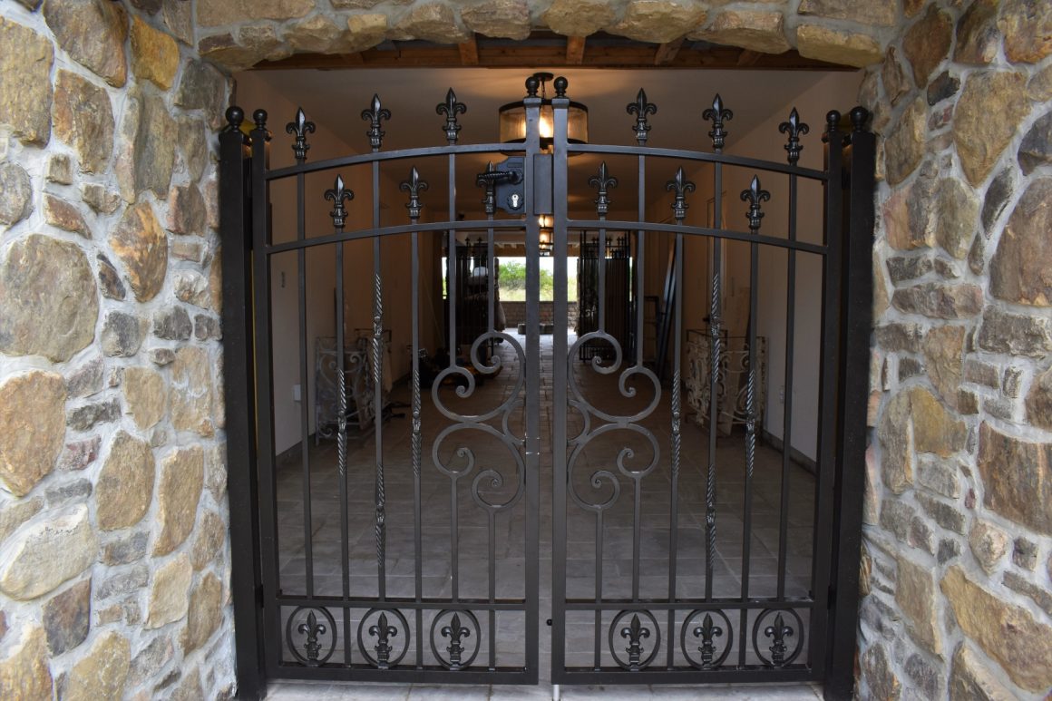 Gothic Iron Gate Design