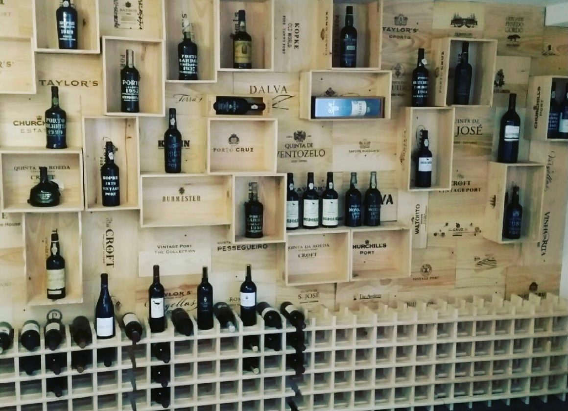 Heritage Crate Bar Shelf.