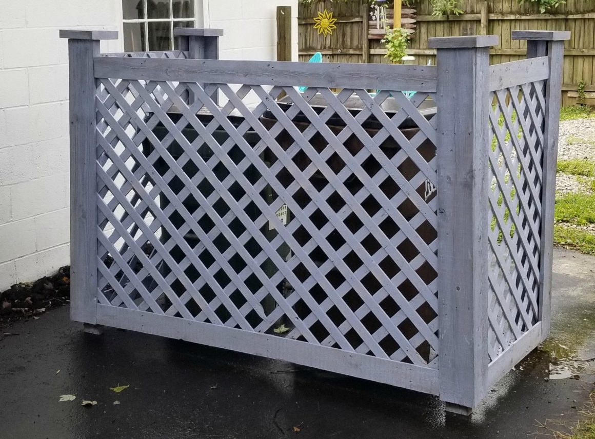 Lattice Work Enclosure