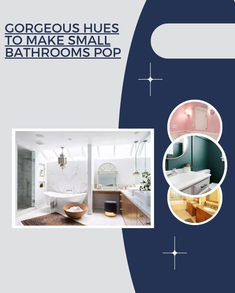 The Best Paint Colors for Small Bathrooms
