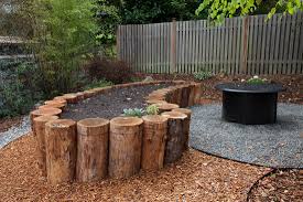 Log Wood Bed