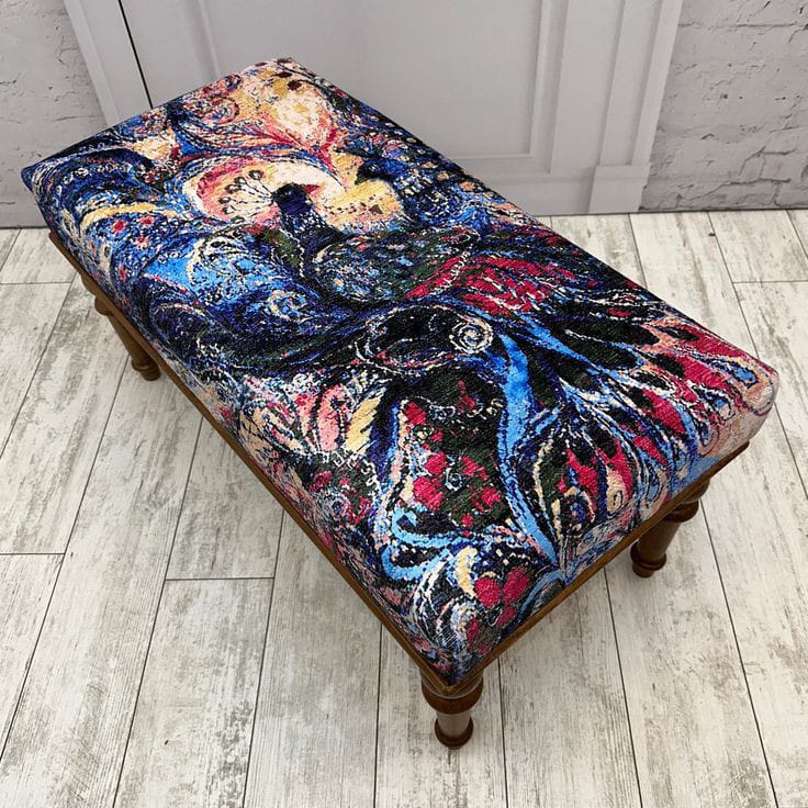 Modern Printed Bench