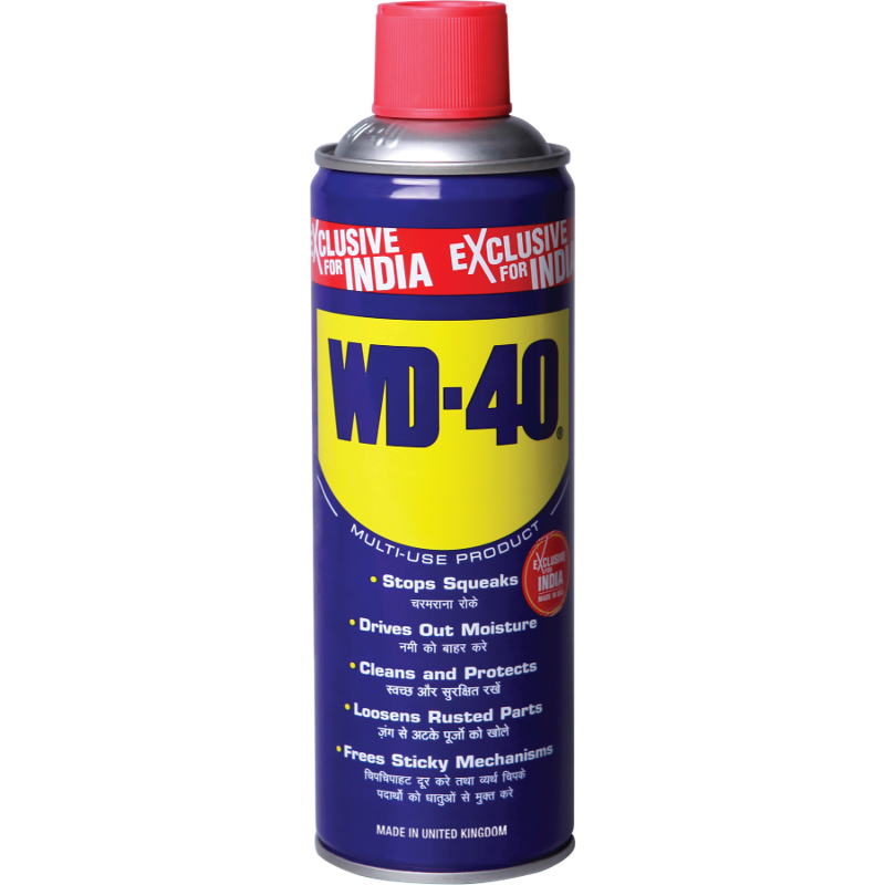 Removing Rust from Concrete Using WD 40