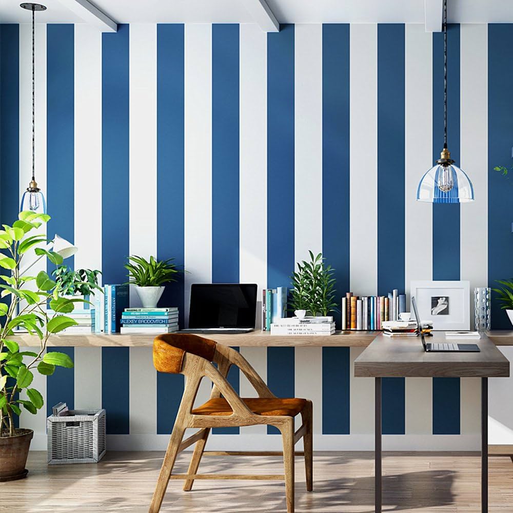 Stripe Accent Wall Idea