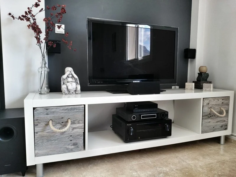 The Perfect Kallax Hack to Make a Fancy Tv Cabinet