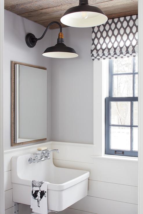 Trendy Powder Room