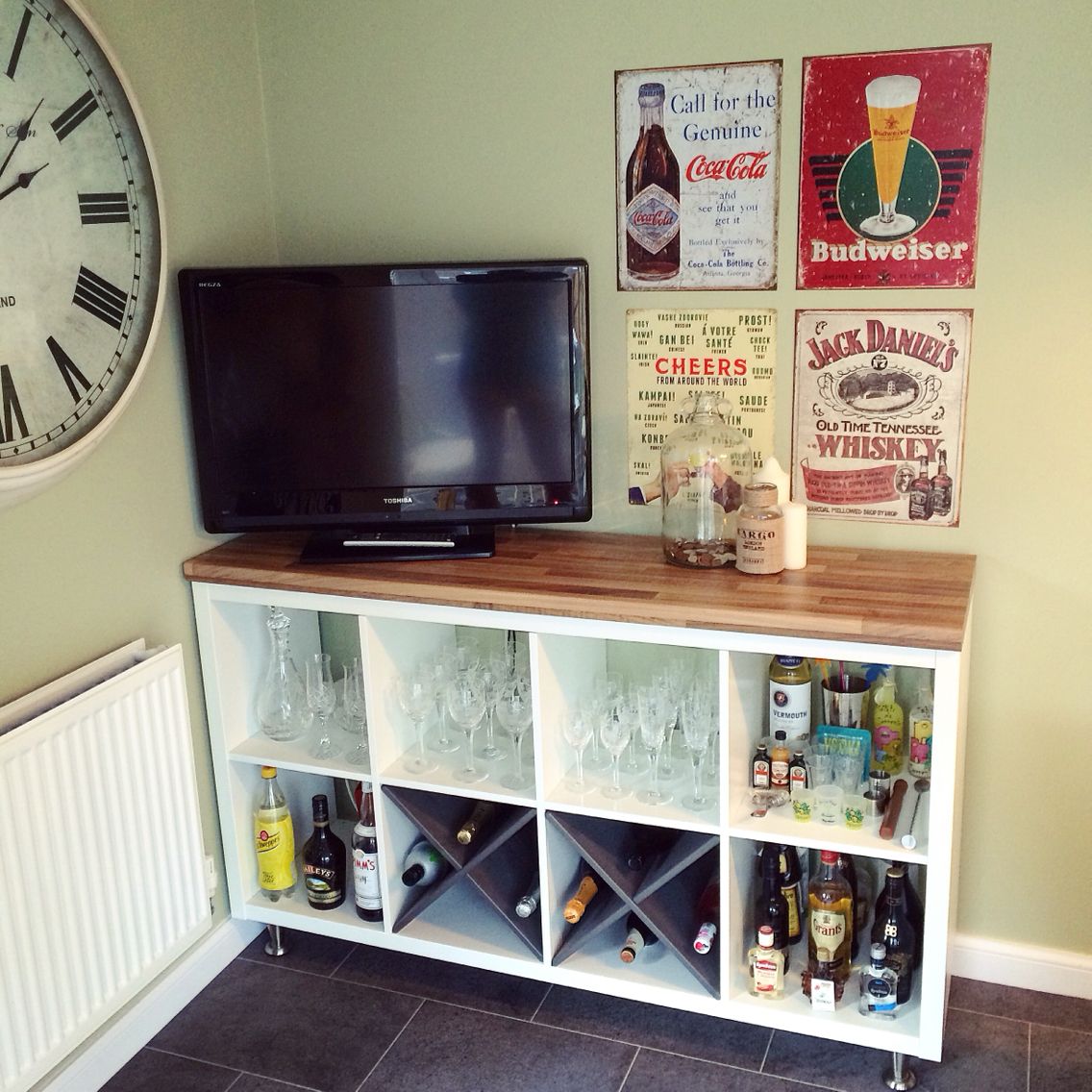 Upgrade Your Home Bar with Kallax Hacks