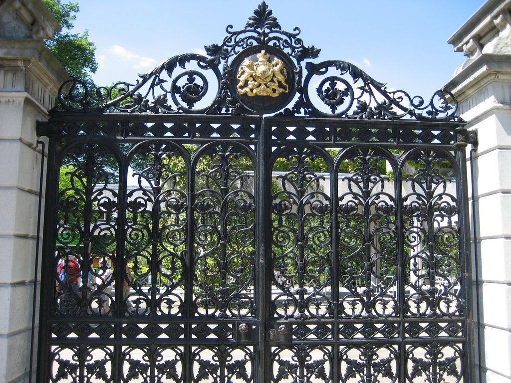 Victorian Style Iron Gate