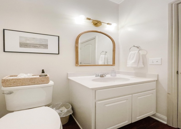 White Powder Room