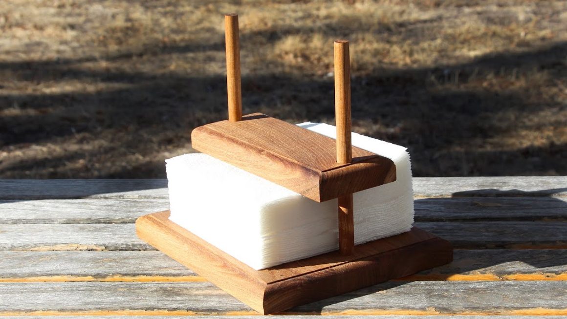 Wooden Napkin Box