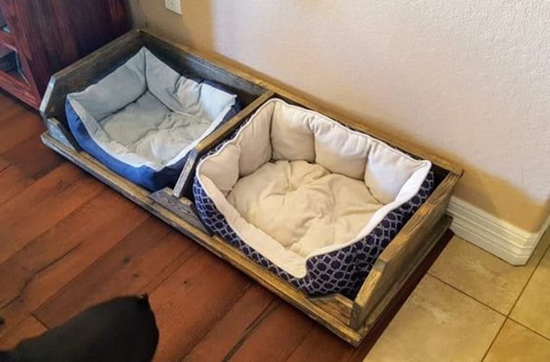 Wooden Pet Bed