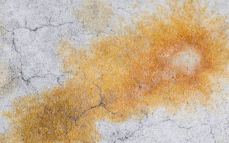 How to remove rust stains from concrete- the easy way!