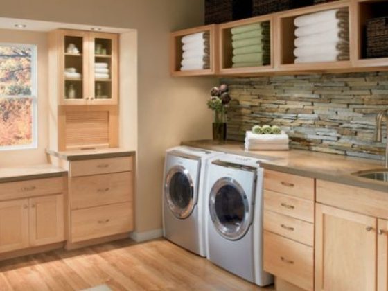 Shelf Over Washer and Dryer Ideas