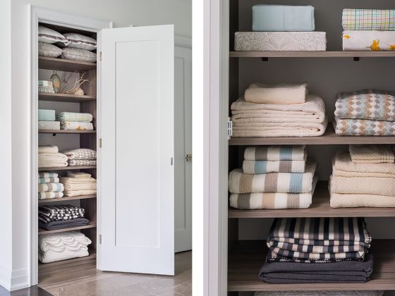 How to build linen closet shelves (the easy way!)